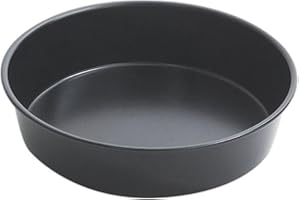 Paderno Tortiera Rotonda Antiaderente per Torte, Pizza e Quiche, in Acciaio, Cucina professionale, Diametro 20 cm
