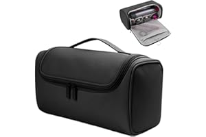 Ruioomeep Bolsa de viaje para Dyson Airwrap Styler y Shark, bolsa de almacenamiento portátil para Dyson Supersonic y accesorios, bolsa de transporte con gancho para herramientas de modelado y