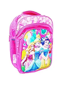 Priceless Deals Disney Cartoon Print 3D School Bag for Children up to Class 7 Age Group 5-12 Years | Size 18 inch