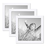 marco fotos 20x20 Juego que incluye pequeño nivel de burbuja, clavos y plantillas para colocación