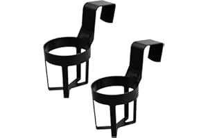 KOUHA Getränkehalter Schwarz Auto Becherhalter 2 Stück Dosenhalter Auto Universal Becherhalter Auto für Kaffeebecher Getränkedose in Marine Yacht Truck RV Auto