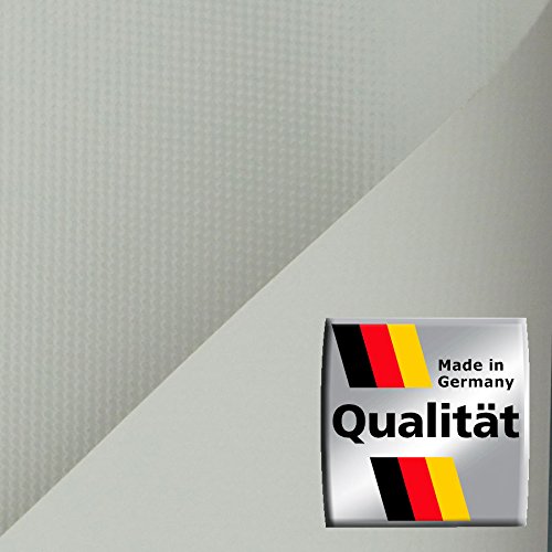 Profi-Sichtschutzstreifen | PVC | M-tec matt EXKLUSIV ® ✔ lichtgrau ✔ 35m x 19cm ✔ seidig-matt ✔ | Nach M-tec technology Rezeptur hergestellt – - 5