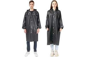 UPSEN Ponczo przeciwdeszczowe, kurtka przeciwdeszczowa, płaszcz przeciwdeszczowy dla mężczyzn i kobiet, wodoszczelny, 2 sztuki, wielokrotnego użytku, na wędrówki, kemping, do jazdy na rowerze, podróży
