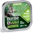 B-Wild Grain Free Pate Sterlised Wild Boar with Vegetables for Cats-100gm(Pack of 5)