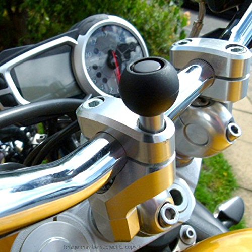 Motorrad Lenkstange Obere Klemme M6 Montage mit 1″ / 25mm Kugel – Verwenden mit RAM / SW-Motech Halterung - 3