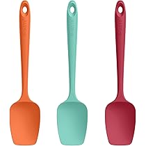 Set 2 Spatole Silicione U-Taste - Resistente Al Calore 315°C Per Cucina - Foto 2