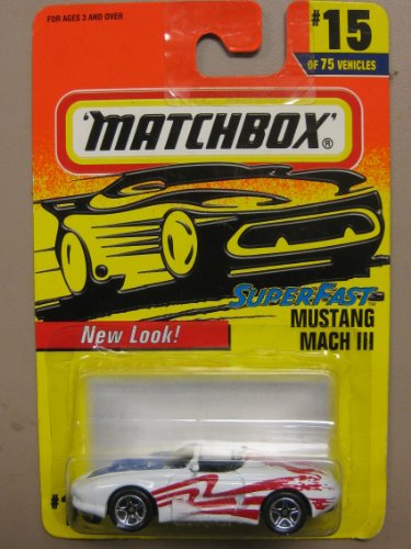 Preisvergleich Produktbild Matchbox Super Fast Mustang Mach3 #15-75 by Matchbox