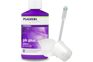 Weedness Plagron pH+ Plus 1 Litre - pH-Lifter Cultures d'intérieur Engrais Plagron Ph Plus Liquid Lift