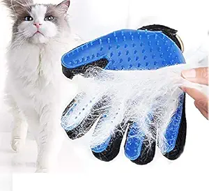 The DDS Store Pet Grooming Glove Hair Remover Brush Gentle Deshedding Efficient Pet Mitt Pet Massage Gloves