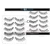 EmaxDesign 10 Pairs Fake Eyelashes, Multipack Natural 3D False Eyelashes - Fashion Eyelashes Extension For Makeup.