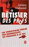 Le Bêtisier des profs