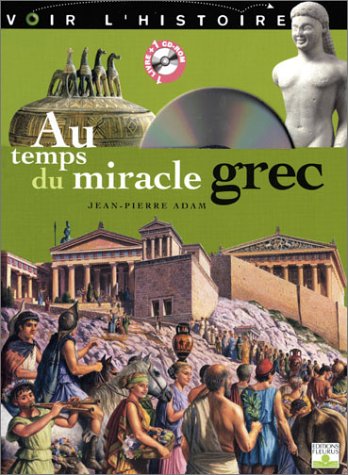 couverture de : Au temps du miracle grec