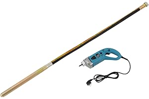 GMSLUU Vibratore per calcestruzzo, 800 W/1300 W, con tubo, vibratore interno, lunghezza 1/1,5 m, diametro della bottiglia di vibrazione 35 mm (1300 W)