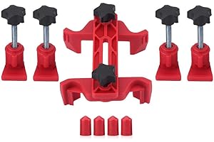 ‎QIILU 9 stücke Auto Cam Lock Tool, Universal Auto Dual Cam Clamp Nockenwelle Motorsteuerung Kettenrad Zahnrad Locking Tool Kit zahnriemen werkzeug
