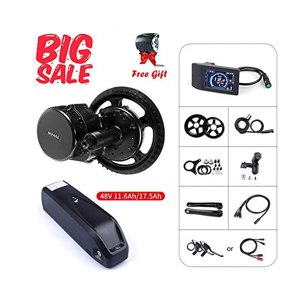 €329.99 Bafang 48V 350W Kit Motore Mid Drive motorizzato Senza spazzole Kit  Motore Mid Bike Kit di conversione Bici elettrica… - bikewebshop.it