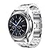 Produktbild samLIKE Genuine Edelstahl Uhr Armband Band Bügel für Samsung Gear S3 klassische Uhr (Silber)