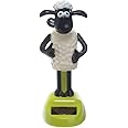 Puckator Shaun the Sheep Solar Pal - Home Office Table Desk Dashboard Car Decor Decoration - Gift Ideas - Gifts For Teenage Old Boy Girl Dad Mums - Powered KIds Toys Toy Figure Figures
