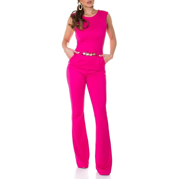Combinaison Été Femme Tdvcpmkk - Taille Haute Col V Manches Courtes - Bureau Et Décontracté