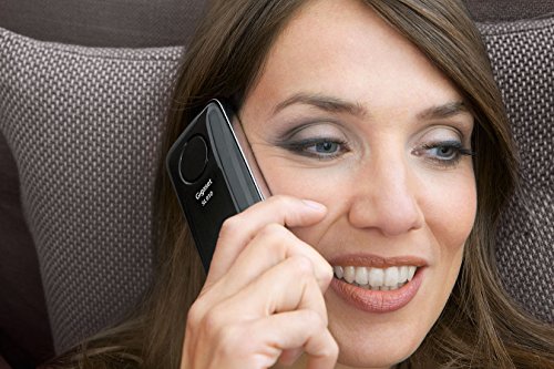 Gigaset SL910 Telefon - Schnurlostelefon / Mobilteil - mit Farbdisplay / Design Telefon / schnurloses Telefon - Freisprechen - schwarz