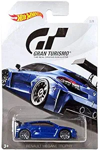 Hot Wheels Renault Megane Trophy 2018 Gran Turismo Series #2 Blue Renault Megane Trophy 1:64 Scale Collectible Die Cast Metal Toy Car Model #5/8