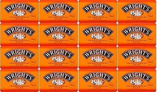 Wrights Traditional Soap Bar 125g x 16 Bars by Wright's