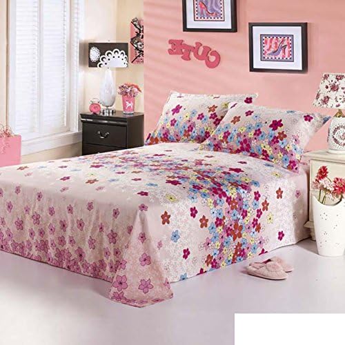 pure cotton printed sheet/ single and double sheet-H 230x250cm(91x98inch)