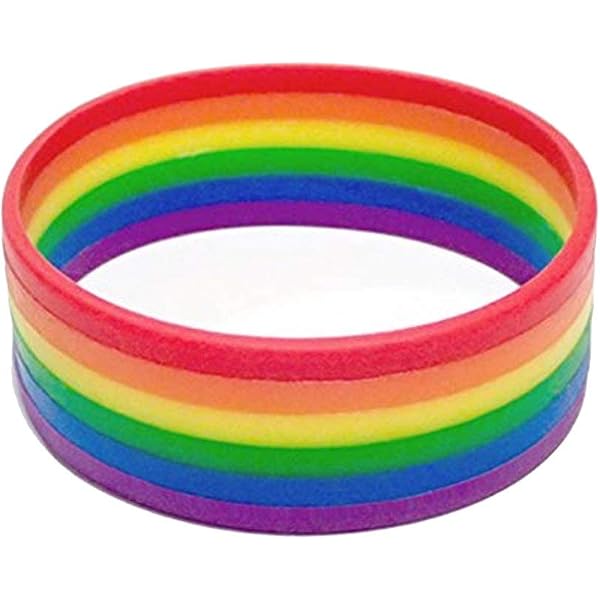 Rainbow Armband Set – 2 Stück Handgemachte Pride Armbänder Für Lesben & LGBT