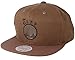 Produktbild Mitchell & Ness NBA HWC San Francisco Warriors INTL080 Terrain Snapback Cap Tan Brown Kappe Basecap