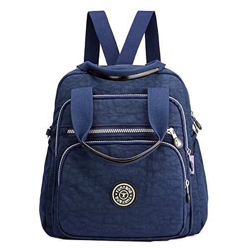 Preisvergleich Produktbild Travistar Wasserdicht Rucksack Fraun Handtasche Damen Schultertasche Klein Crossbody Tasche Daypack für Mädchen Freitzeit Schule Ausflug Einkauf Reise