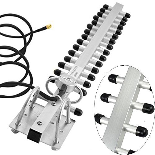 Yagi 25dBi 2.4GHz WLAN RP-SMA -Antenne für Wireless Router Außen - 4