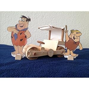 Fred Feuersteins Auto aus Holz