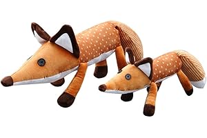 AZERISSO Little Fox Prince Plush Toys Stuffed Animal Plush Puppet Toy Fox Plush Dolls (15.74")