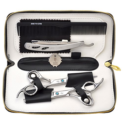Ayliss 1Set Professional Barber Hair Scissors Cutting & Thinning Scissors Kit 6.0inch,Japanese StainlessSteel Shear,#2