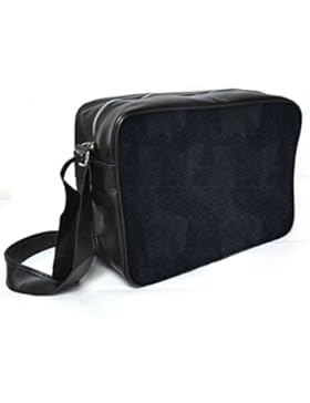 Snoogg schwarz PatternD Design Leder Unisex Messenger Bag für College Schule täglichen Gebrauch Tasche Material PU