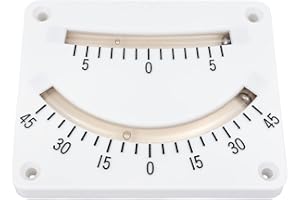 GATE 14 GATE14® Inclinometro Doppia Bolla 2 Scale di Misurazione Alta Precisione per Barca Vela