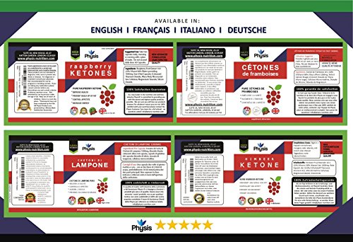 Raspberry Ketones - Weight Loss Supplement - 1000milligram - For Men and Woman - 30 Day Supply - Image 5