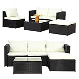 DI-GARD „MALAGA“ Rattan Gartenmöbel Sitzgruppe - 3