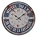 Produktbild Balance 596981 - Wanduhr, AA-Batterien, mehrfarbig, Metall, 55 x 410 x 415 mm