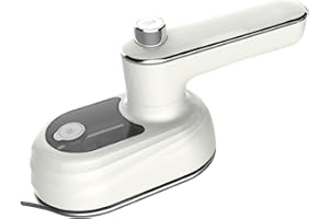 PRATVIDER Plancha | Planchado y Planchado al Vapor Plancha de Vapor para Doblar Ropa | Vaporizador de Ropa portátil 2 en 1 removedor de Arrugas de Tela vaporizador de Hierro de Viaje para Ropa