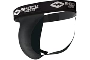 Shock Doctor Unisex 244 Core Supporter with Cup Pocket