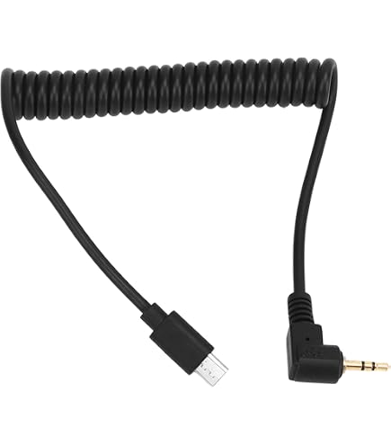 Câble Déclencheur Pour Appareil Photo - 2.5mm Vers 3.5mm, 1 M, Compatible Panasonic/Leica