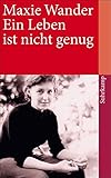 Ein Leben ist nicht genug: Tagebuchaufzeichnungen und Briefe (suhrkamp taschenbuch) by 