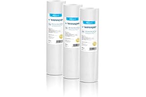 Wessper 10 tums (25 cm) sedimentersättningsfilter för omvänd osmos – 5 mikron