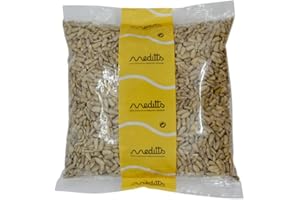 Meditts - Pipas de Girasol 500 gr | 100% Naturales y Sin Sal | Sin Gluten | Ricas en Proteínas, Fibra y Vitamina E | Snack Saludable y Energético | Apto para Dietas Keto, Veganas y Vegetarianas