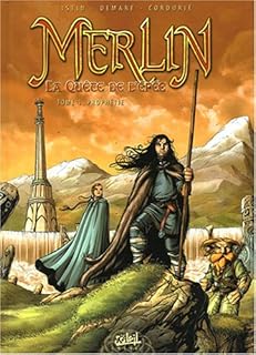 jaquette livre Merlin La quête de l'épée, Tome 1 : Prophétie