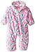Hatley Baby-Girls Fuzzy Fleece Bundler -Butterflies Snowsuit, Pink, 18-24 Months