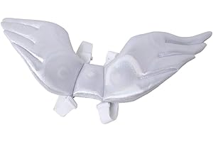 balacoo Hund Engel flügel-Hund Halloween kostüme Kleiner Engel Hund kostüm Haustier Phantasie Cosplay kostüm Engel flügel für Hund Katzen-groß