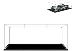 Hosdiy Acrylique Vitrine - Compatible avec Lego-9X8-24H-Le-Mans-Hybrid-Hypercar-42156 - Vitrine Présentoirs (Seul Vitrine, sans Modèle)