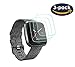 Price comparison product image Circle for Fitbit Versa Screen Protector Glass,Full Coverage HD Film Anti-Bubble and Anti-Scratch Tempered Glass Screen Protector for Fitbit Versa (3 pack)