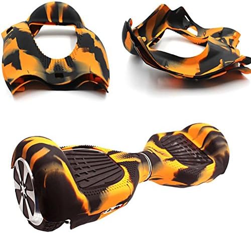 Half-Body Silicone Rubber Protective Skin Soft Cover for 6.5 inches Self Balancing Electric Scooter , 12